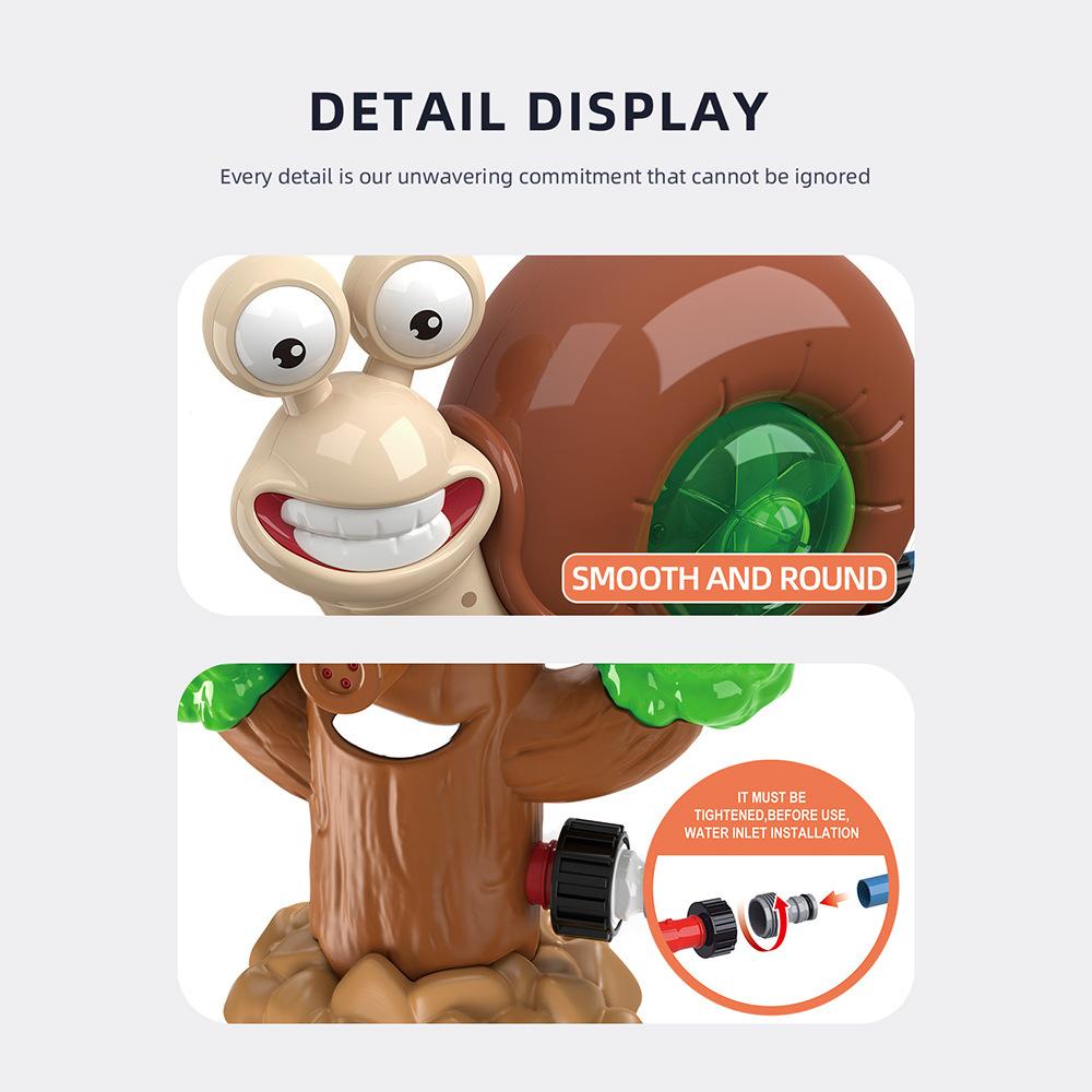 Cactus Rotating Water Spray Toy Summer Family Water Play Toy Boy Gift