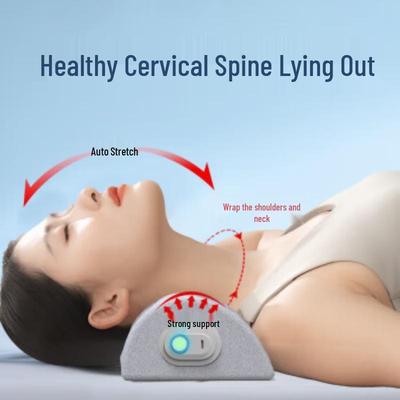Вибрирующая подушка для массажа шеи из пены с эффектом памяти