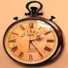 Wooden Handmade Vintage Style Wall Clock for Home Decor, Office Decor (15 Inch)