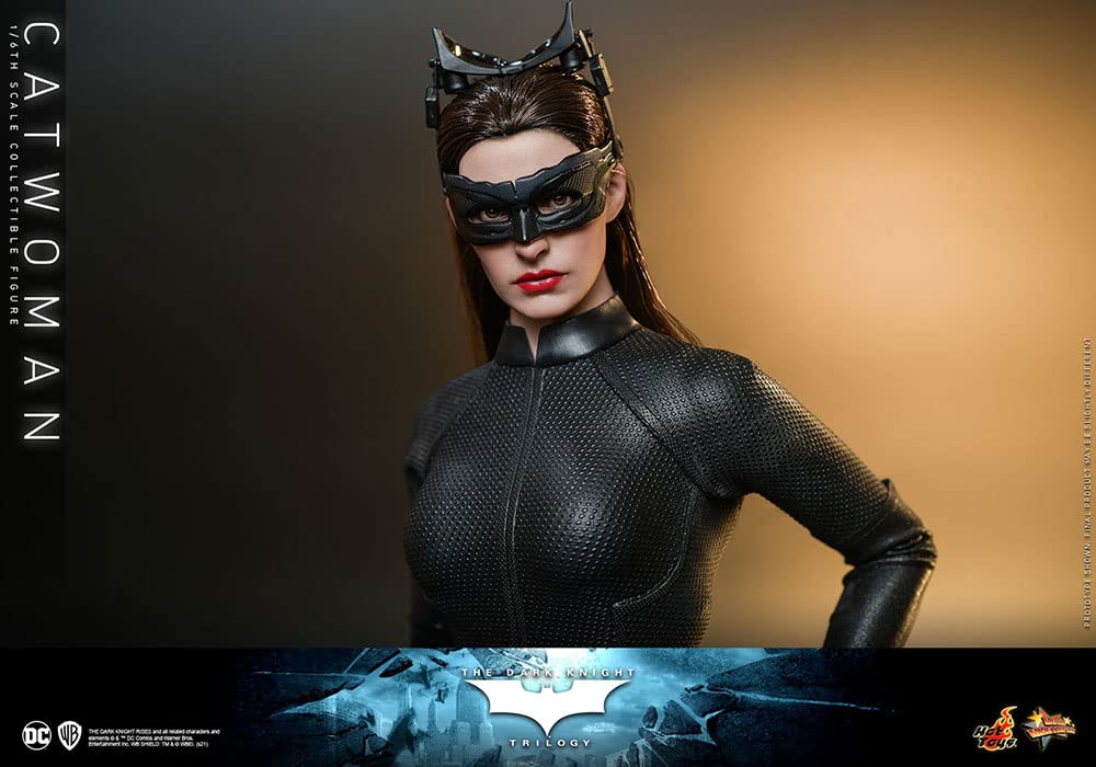 Movie Masterpiece The Dark Knight Trilogy Catwoman 1/6 Scale Figure Black