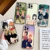 Чехол для телефона Bloom Into You Bilibili Animation для iPhone 17 Air 16 15 14 13 Pro Max 11 12 Черный силиконовый чехол
