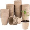 20PCS Seedling Cup Disposable Nursery Pots Paper Pulp Biodegradable Seedling Germination Cultivation Bowl Kit Plant Accessories