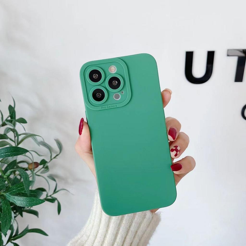 Подходит для Apple 16promax Чехол для телефона «Ангельский глаз» с тонким отверстием 14pro Полное покрытие 13/12 Однотонный материал ТПУ X