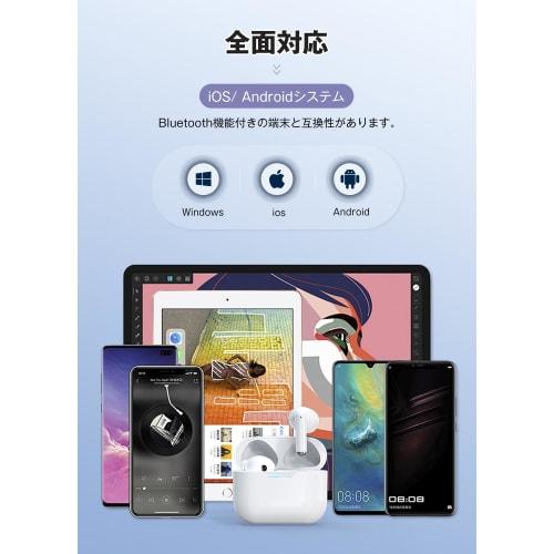 [Ultimate Model of Progress] Wireless Bluetooth Earbuds, Hi-Fi Sound Quality & Deep Bass, Single Earbud, Automatic Connection with Open Lid, EDR, Dual