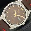 Б/У SEIKO 5 AUTO 6309B ЯПОНИЯ МУЖСКИЕ D/D КОРИЧНЕВЫЕ ЧАСЫ 608a-a315117-2 SKU608a-a315117