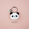Cute Cartoon Plush Panda Doll Keychain School Bag Accessories Pendant