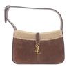 65722811ZLW Shoulder Bag Brown Suede/Bore Women