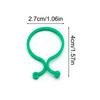 50PCS Horticulture 8 Figure-Eight Buckle Plastic Plant Binding Fixed Cable Tie Multi-Functional Fixed Clamp Hoist Ring