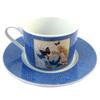 [P1122] - Porcelain Cup + Saucer 'Salvador Dali' Kneeling Woman