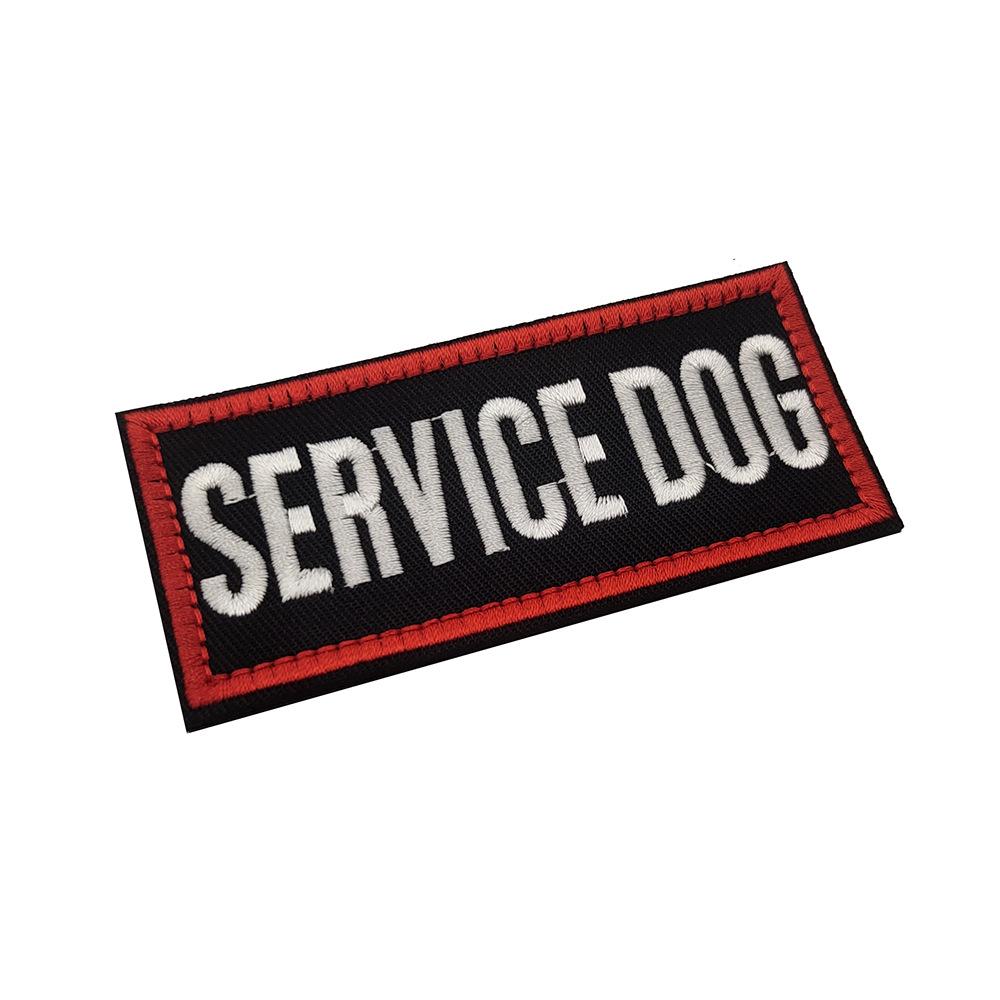Taifeng 9x4cm Service Dog Harness Patch - Velcro Embroidered Cloth