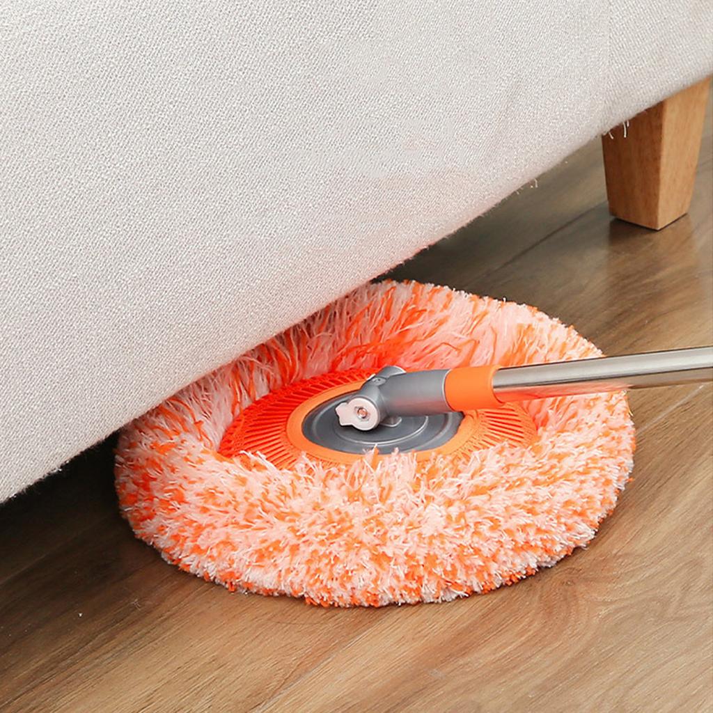 360° Rotatable  Cleaning Mop, Extendable Wall Cleaning Mop Three-section Telescopic Length 19.6-37.4inch