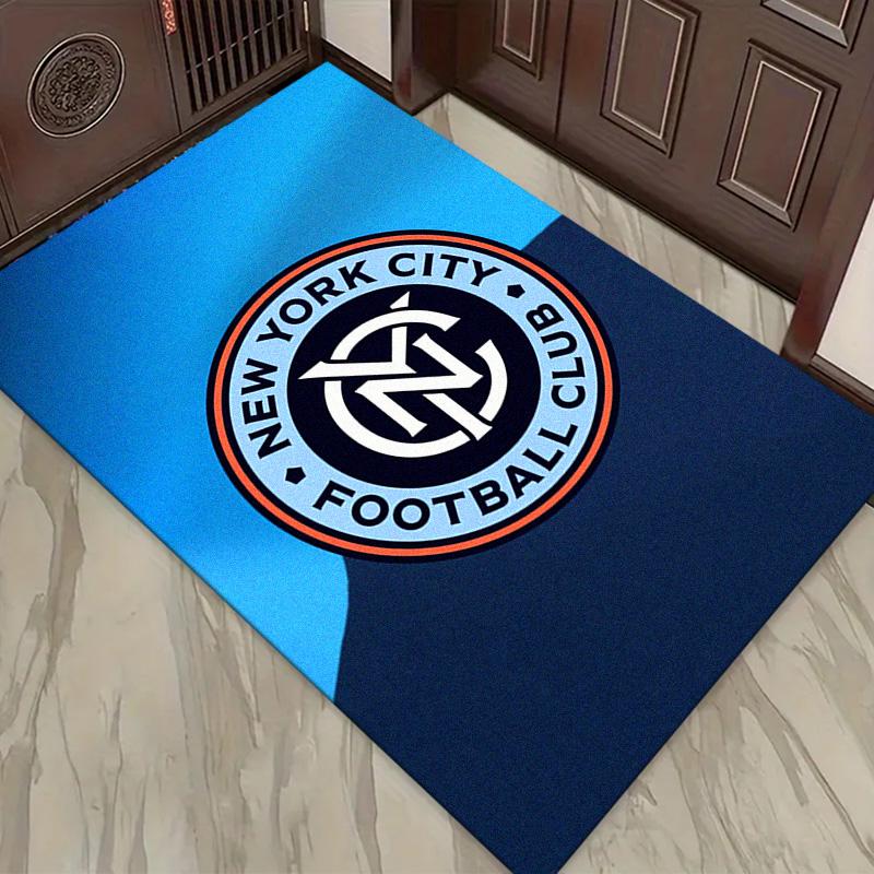 New York City FC Logo Carpet Rug for Living Room Bedroom Home Sofa Decoration,Kids play Non-slip Floor Mat
