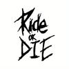 Наклейки на автомобиль Ride Or Die Ride Or Die светоотражающие наклейки Наклейки на автомобиль Мотоцикл Горный велосипед