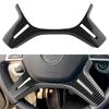 Для Mercedes Benz C E M ML GL GLS G Класса W204 W212 W166 W463 Накладка на панель рулевого колеса Наклейка Декоративная накладка Аксессуары для интерьера