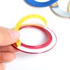 VW Car Aluminium Alloy Steering Wheel Logo Circle Trim Sticker Accessories For Volkswagen VW Jetta CADDY Tiguan Passat Golf Polo zs1