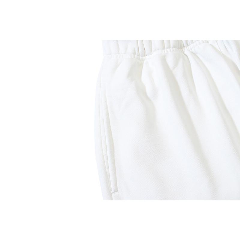 1019 Off-White 2026 Spring/Summer New OW Tape Slant Stripe Pattern Printed Men's and Women's Casual Loose Shorts