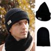 Autumn and Winter New Knitted Hat Mountain Peak Standard Wool Hat Thickened Warm Ear Protection Cold Knitted Hat Unisex