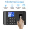 Intelligent Biometric Fingerprint Password Attendance Machine Time Clock Employee Checking-in