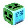 Colourful Minecraft Changing Alarm Clock With Lcd Screen Calendar For Use Home