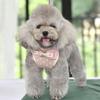 DICOCO Dog Harness for Small Reduces Adjustable Stays in Easy to Put on and Take Cute Bowknot Triple Machine Dolly M Dogs, Anti-Pulling, Head-Free,