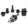 Air Valve Pump Connector with Air Valve Nozzles Paddleboard Pump Adapter W/ Nozzles for Inflatable Boat Stand-Up Paddleboard Bed