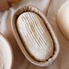 Корзина для расстойки хлеба из ротанга, натуральный овальный ротанг, плетеная корзина для брожения теста, корзины для хлеба Banneton на закваске, инструменты для выпечки