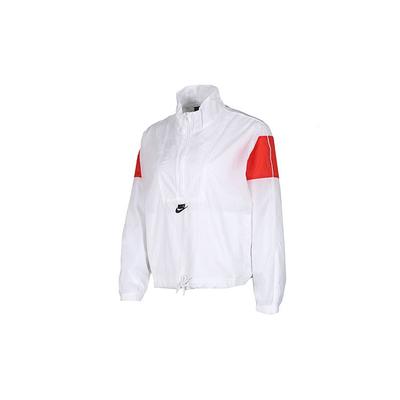 Спортивная куртка Heritage Woven Logo Jacket Женские куртки Белый Красный CJ2362-100