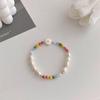 Elegant French Pearl Bracelet: Chic Retro Design for Women
