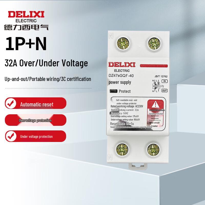 DELIXI Self-Resetting Over/Under Voltage Protector