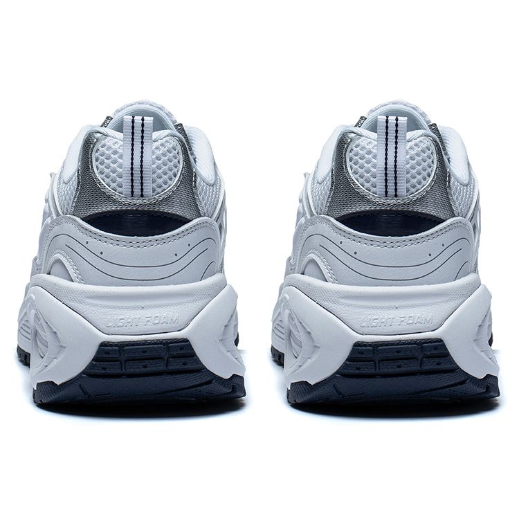 Li Ning 92 Cici Fabric Synthetic Leather Non-Slip Wear-Resistant Low-Top Sports Casual Shoes Women Sneaker Standard-White AGCT050-2