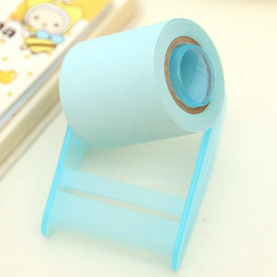 Креативные отрывные липкие заметки и блокнот для заметок с диспенсером для клейкой ленты