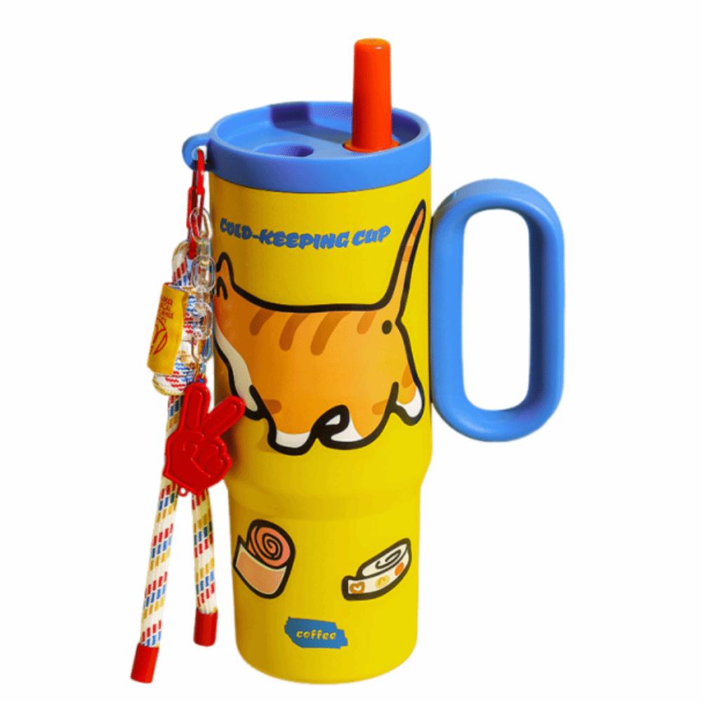 Creative Outdoor Insulated Mug Leak Proof Stainless Steel Vacuum Flask Daily Use