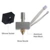 Upgraded Hotend  Extruder Heater Block Kit Compatible with Ender 3 S1 3D Printer Aluminum Heat Block Brass Nozzle 0.4mm