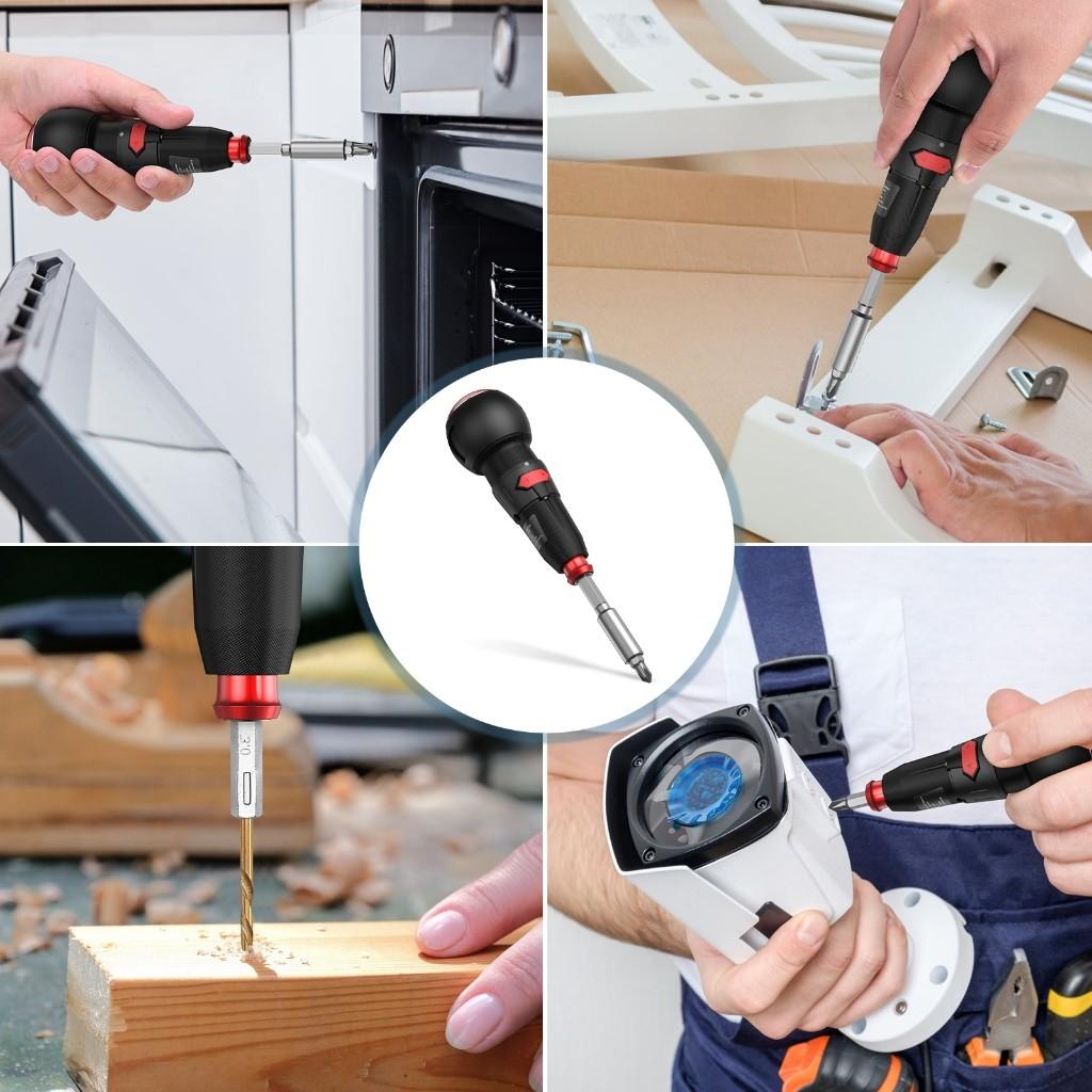 Беспроводной портативный электрический набор отверток, аккумуляторная отвертка, профессиональный мелкий ремонт бытовой техники, электроинструменты