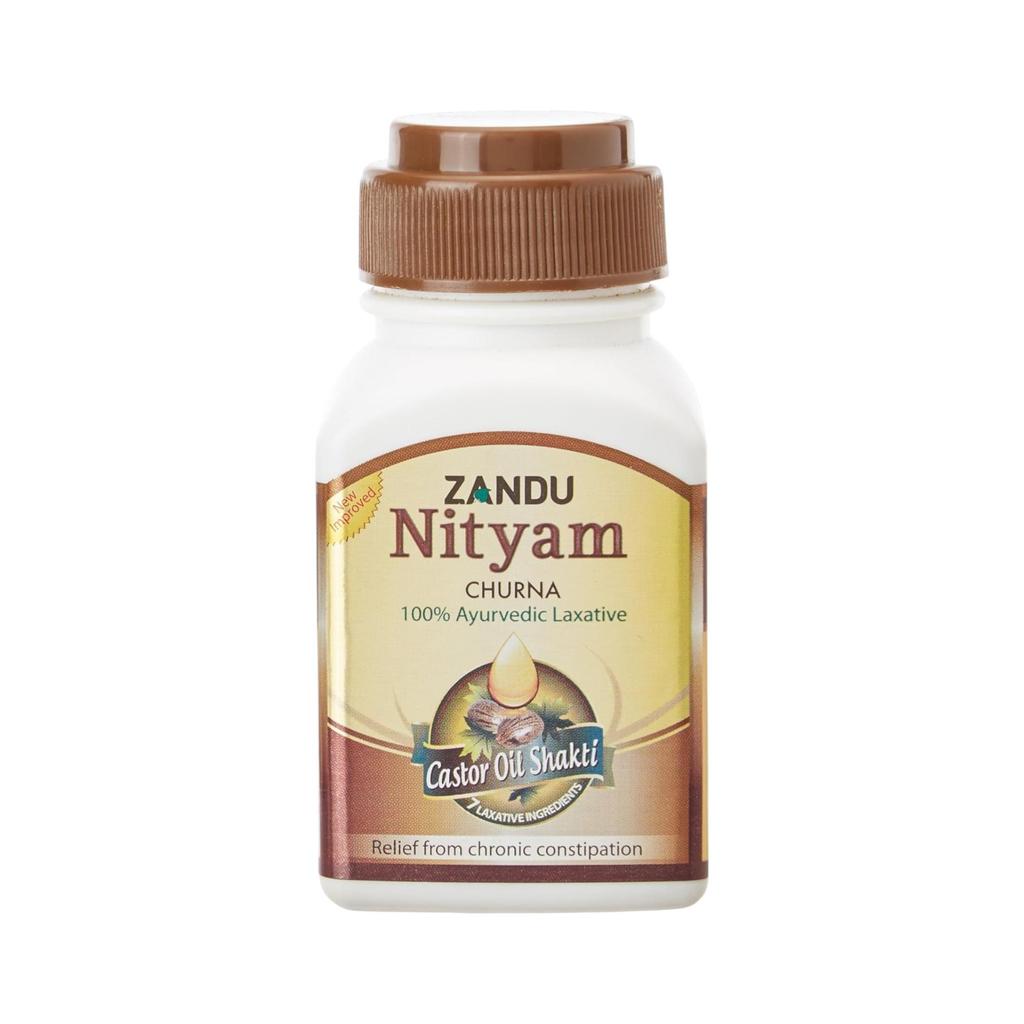 Zandu Nityam Triphala Churna Powder 50 g Pack Of 1 Herbal Digestive Care Powder Daily Wellness Cleanse Support