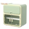 Tissue Organizer with Drawer Dustproof Modern Stylish Washroom Toilet Paper Holder Home Supplies
