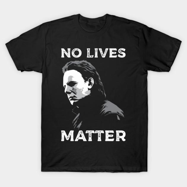 Asian Size Cotton Unisex Tshirt Print T-shirt Michael Myers T-shirt No-Cut Print Regular Fit