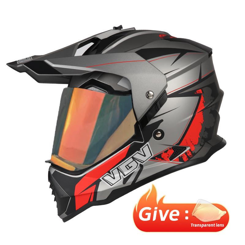 Мотоциклетный шлем серии Motocross 902, подходящий для всех сезонов, для мужчин и женщин, шлем для мотоциклетного ралли