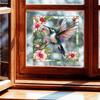 Creative Photo Frames Flower and Bird Glass Windows Home Beautification and Decoration, Static Electricity Window Stickers