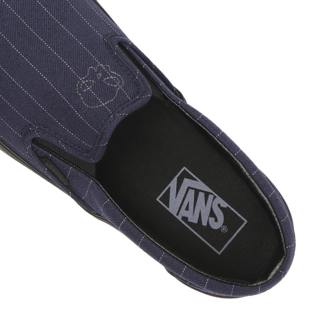 Vans Слипоны Шерсть Темно-синий Черный Vn000bvzngv Шерсть Темно-синий Черный