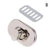 Mini Oval Twist Lock Turn Locks Metal Closure Buckle For Purse Wallet Women'S Handbag Shoulder Bag Accessories