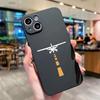 Премиальный чехол для телефона с рисунком самолета для iPhone 16 15 Pro Max Чехлы iPhone 13 11 12 14 Pro XS Max 7 8 Plus XR X Мягкая силиконовая крышка