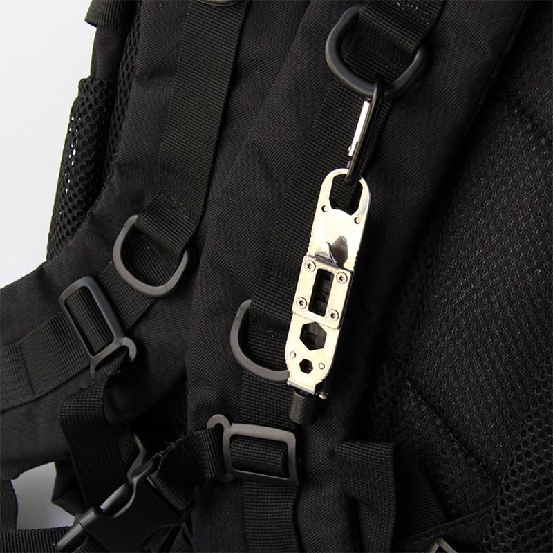 Mini Multifunctional Keychain Edc Outdoor Portable Stainless Steel Pocket Tools