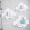 Durable Floating Shelf Minimalist Cloud Shape Shelf Home Decorative Wall Storage Rack  Bedroom