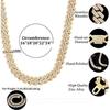 14mm Cuban Link Chain for Men Iced Out Miami Cuban Link Chain Necklace Bracelet for Men Women Bling Diamond Cuban Chains Necklaces Hip Hop Jewelry