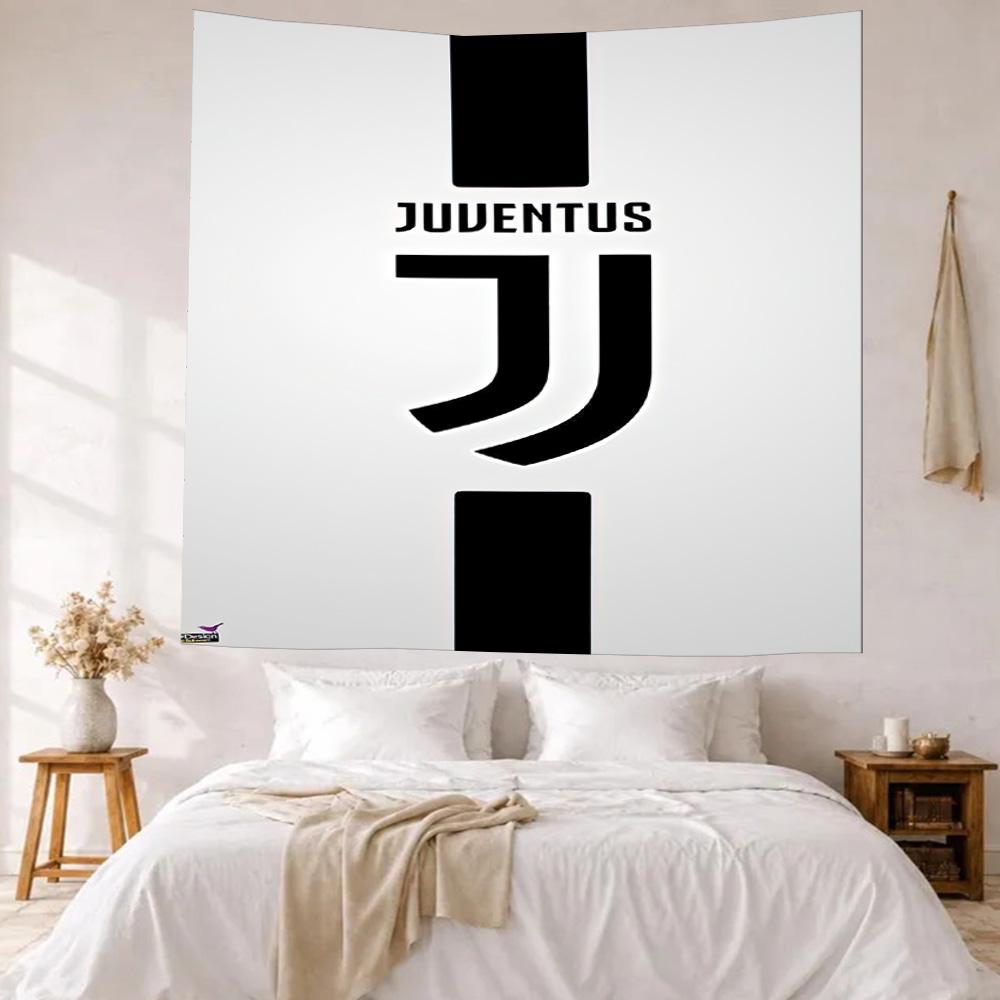 Juventus Wall Decor Tapestry Art For Pet Memorial Birthdaywedding Party Backdrop Family Gift