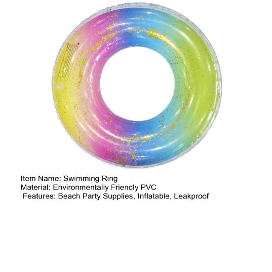 Kids Adults Swim Ring Inflatable Swimming Pool PVC Summer Outdoor Leakproof Thickened Float Tube Toy