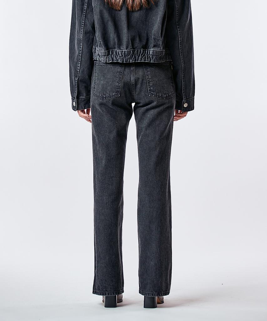 Pillogeulaem Классические черные джинсы bootcut