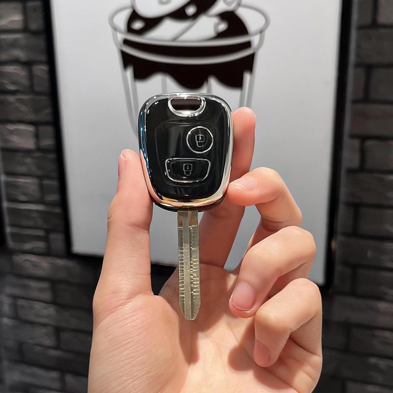Защитный чехол для оригинального прямого ключа автомобиля Dongfeng Peugeot. Подходит для ключей с дистанционным управлением Peugeot 206, 207, 307.