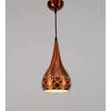 Металлический подвесной светильник, 6" маленький, оранжевый